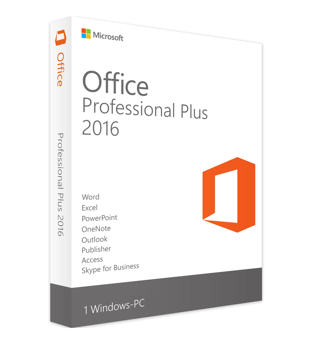 Office Pro 2016 1 PC